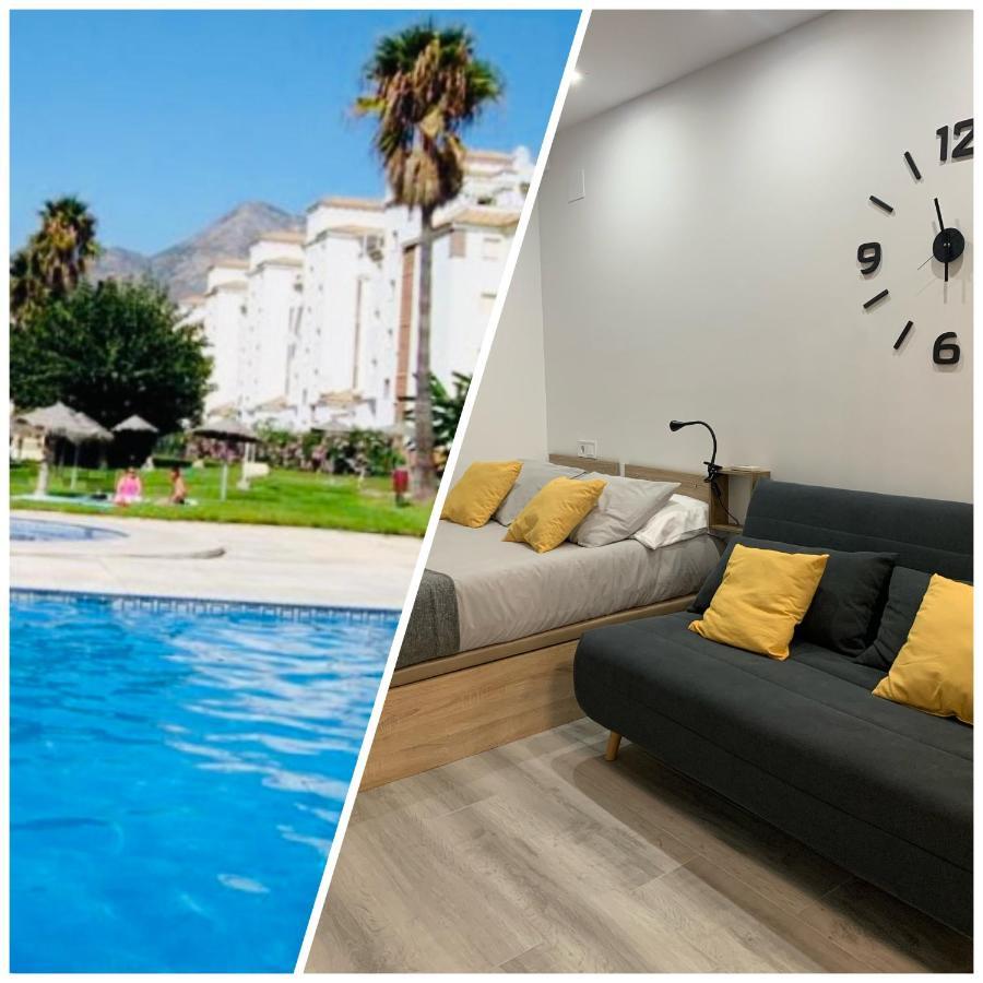 Precioso Estudio Frente Al Mar Con Piscina Benalmadena Exterior photo